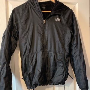 north face lined windbreaker